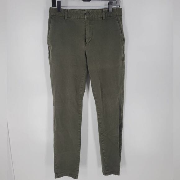 Everlane Uniform Green Athletic Straight Leg Pants 29X32